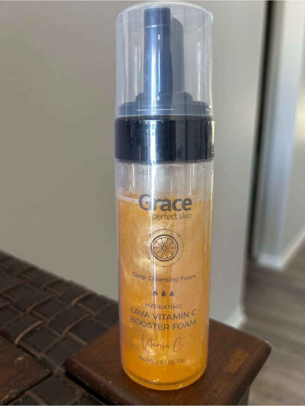 Grace Perfect Skin Lava Vitamin C Booster Foam - Bright Orange
